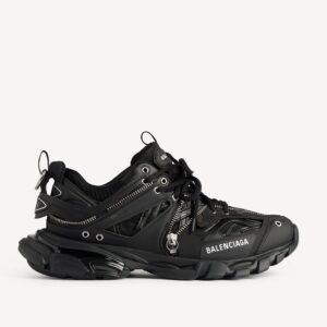 Balenciaga 男士黑色拉鍊運動鞋