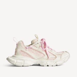 Balenciaga 粉紅色薄紗運動女鞋