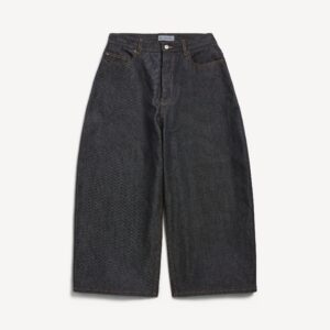 Balenciaga 男士弧形牛仔褲