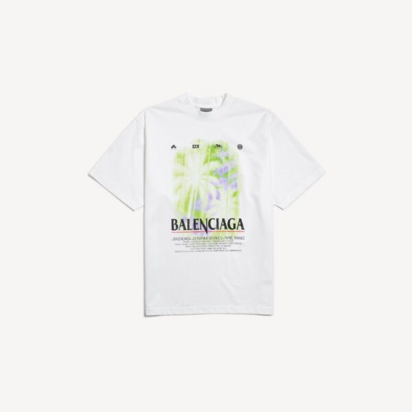Balenciaga  白色The Window中型修身 T 卹