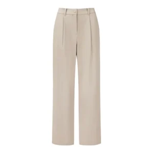DESCENTE COOL-TOUCH TEXTURED WIDE FIT PANTS 女士 高爾夫長褲
