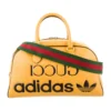 adidas × Gucci 黃色皮革迷你波士頓包