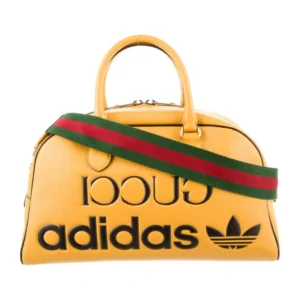 GAUDC20350_1_enlarged adidas × Gucci 黃色皮革迷你波士頓包