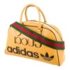 adidas × Gucci 黃色皮革迷你波士頓包