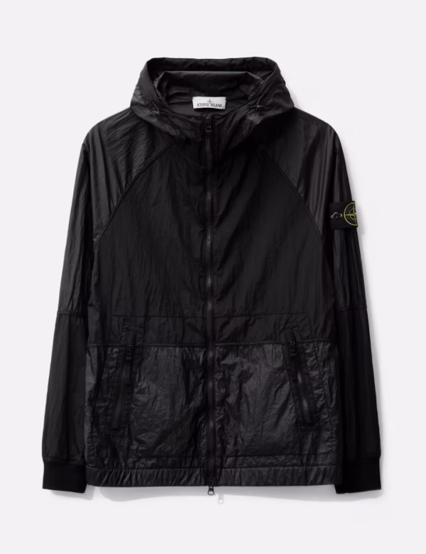 Stone Island｜Nylon Metal Watro-TC In Econyl® Regenerated Nylon Hooded Jacket