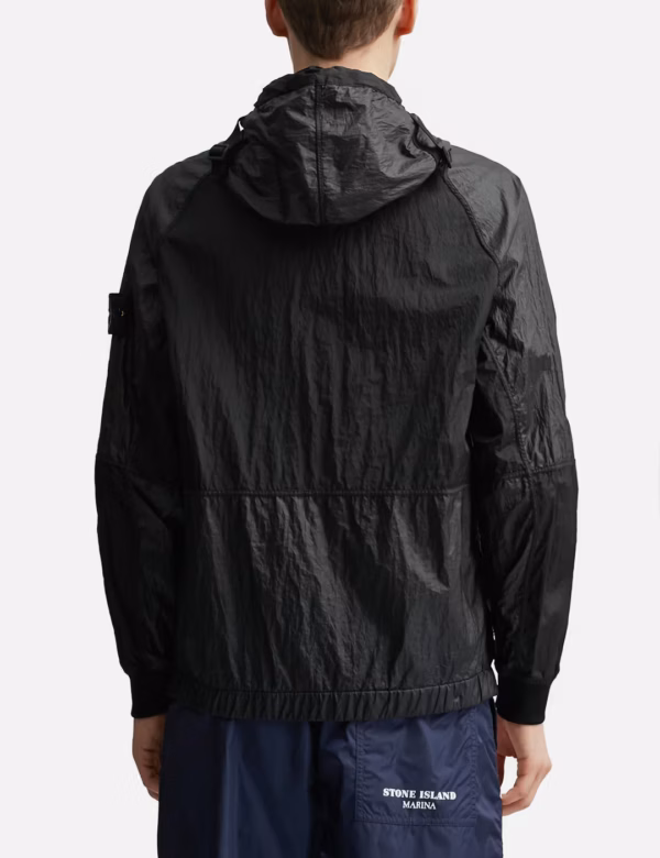 Stone Island｜Nylon Metal Watro-TC In Econyl® Regenerated Nylon Hooded Jacket
